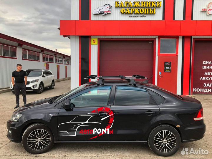 Багажник для велосипеда аэро на Фольксваген Поло