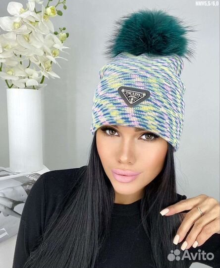 Шапка женская Prada