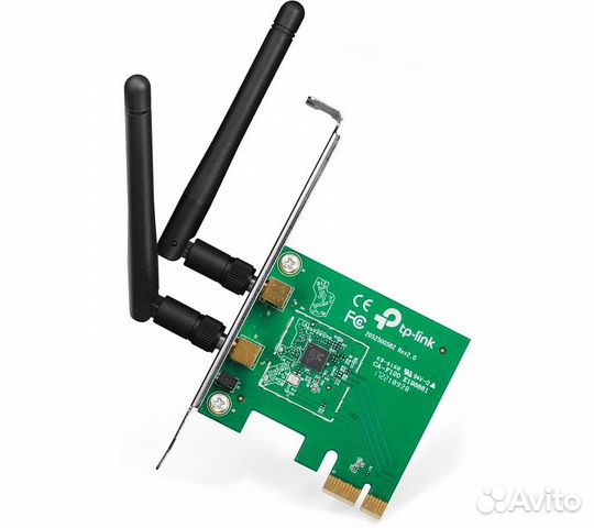 Wi-Fi адаптер TP-Link TL-WN881ND, зеленый