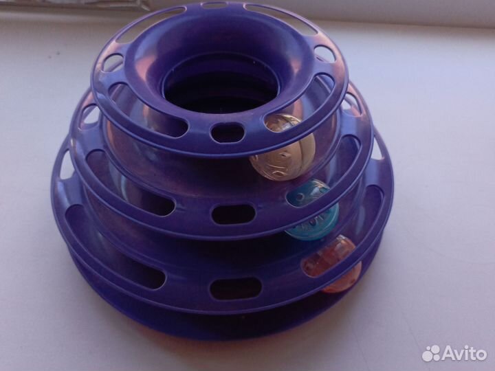 Игрушка для кошек пирамида