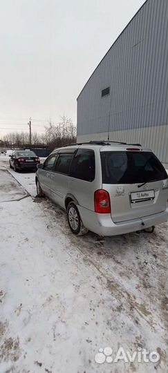 Mazda MPV 2.5 AT, 2001, 374 800 км