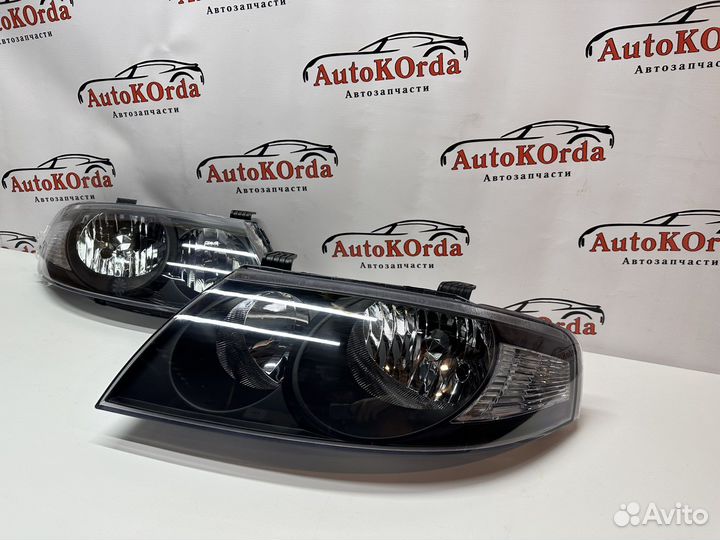 Фара Nissan Almera Classic чёрная