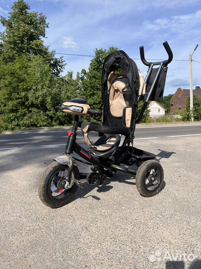 Детский велосипед с ручкой