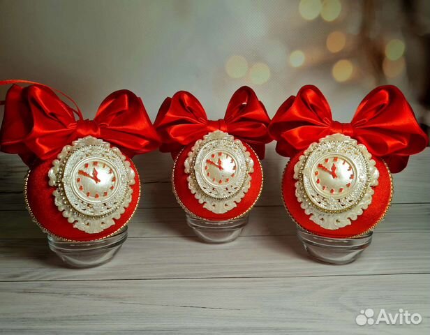 Елочные шары ручной работы