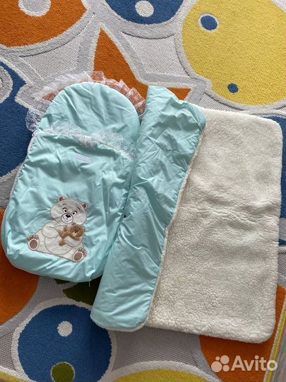 Конверт на выписку зимний