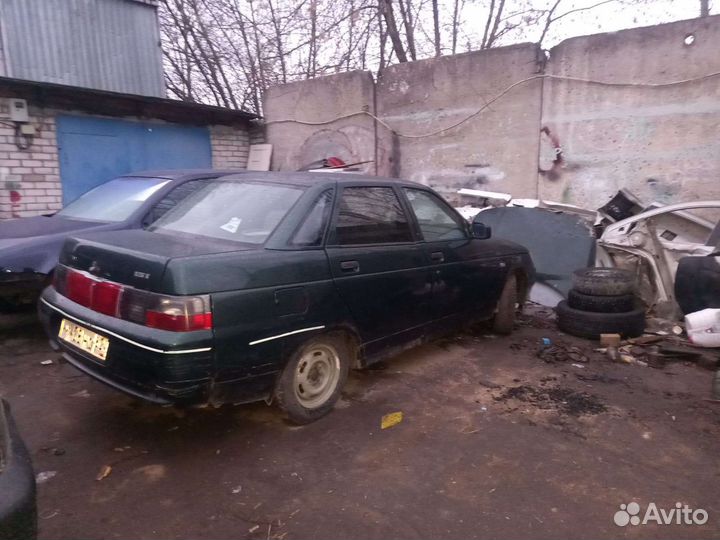 Рабочий двигатель. И коробка. На 2110 ваз