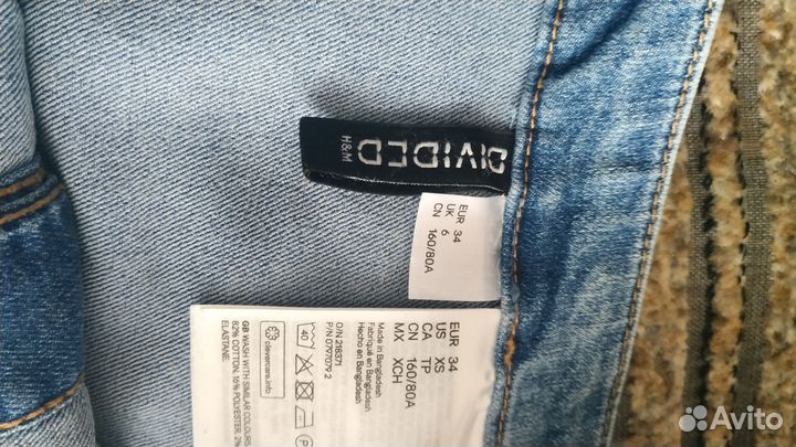 Джинсовое платье женское 40-42