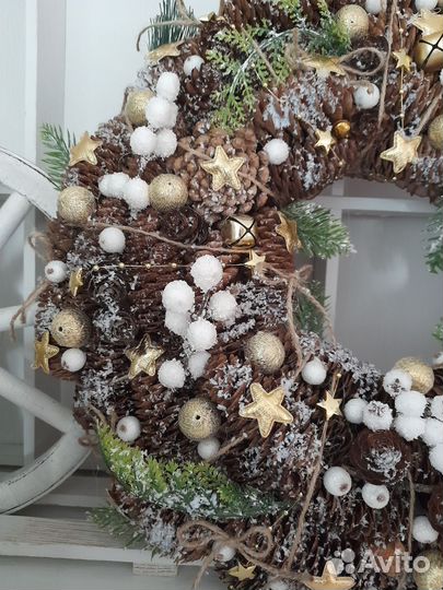 Венок рождественский. Новогодний