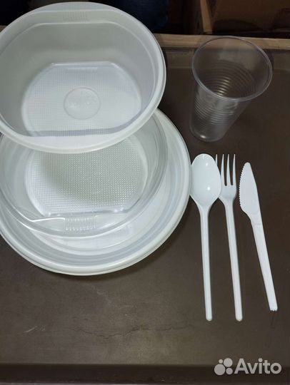 Одноразовая посуда новая