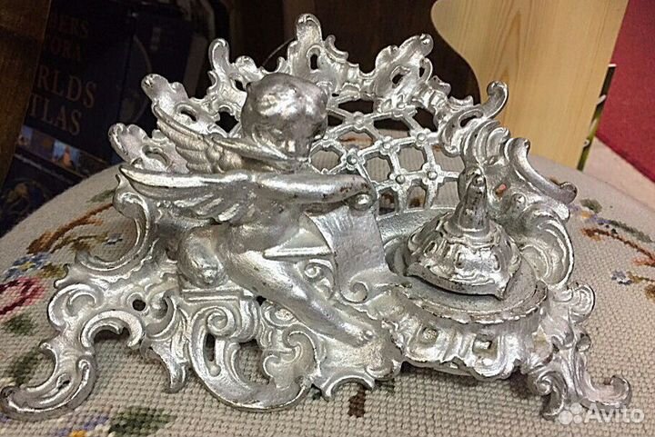 Антикварный набор Кофейник и сахарница. Англия