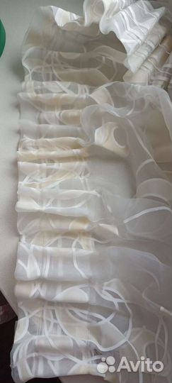 Готовые шторы органза