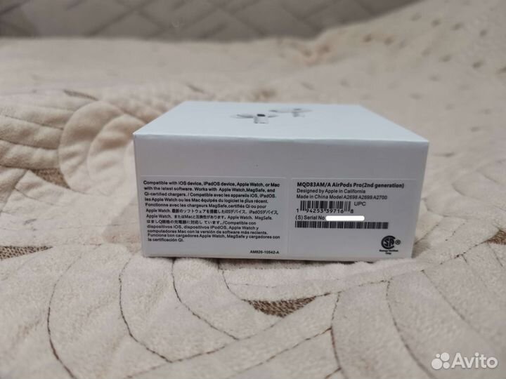 Беспроводные наушники apple airpods pro 2