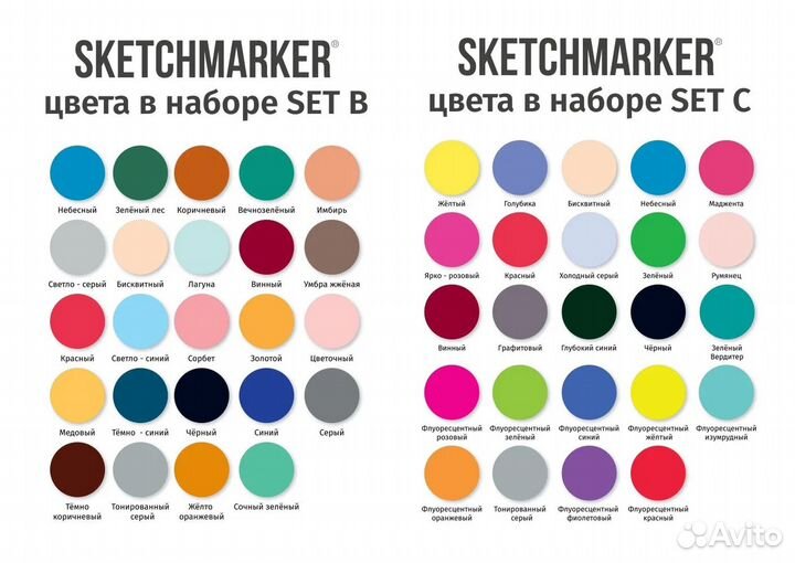 Капиллярные ручки-линеры sketchmarker Artist fine