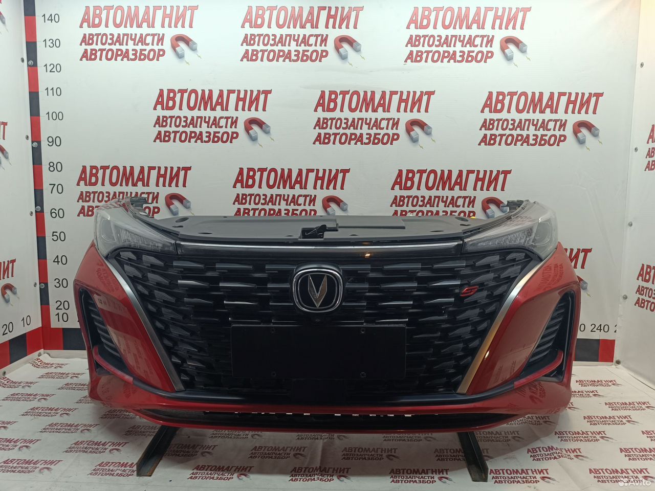 Ноускат бампер фары кассета Changan Eado Plus