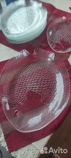 Набор посуды для рыбной продукции