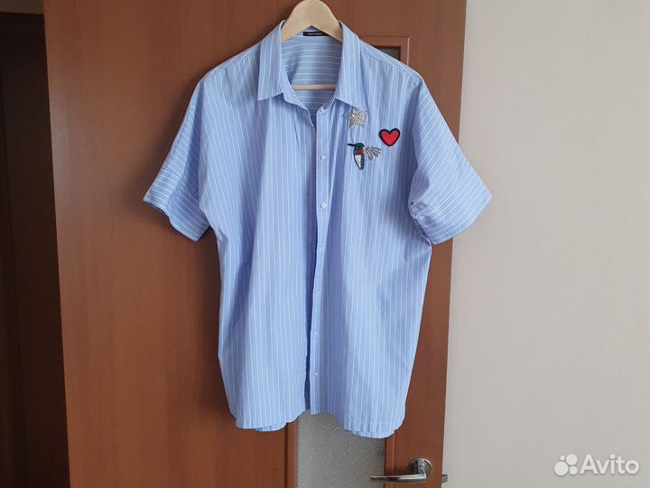 Блузка женская 48, хлопок, Savage