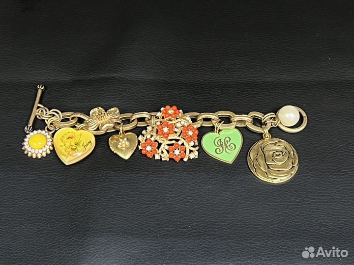 Браслет женский Juicy Royal Couture с подвесами