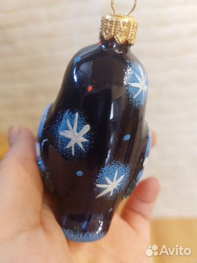 Елочная игрушка Ариель снегирь
