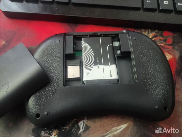 Мини клавиатура с тачпадом, для смарт тв