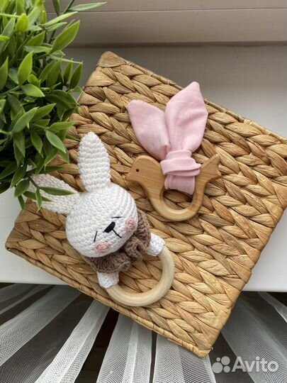 Вязаные погремушки