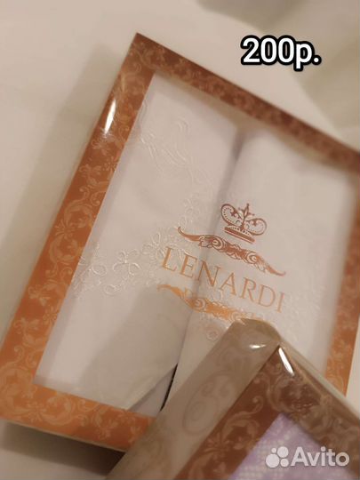 Носовые платки в подарочной упаковке