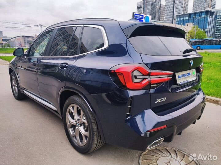 BMW X3 2.0 AT, 2022, 10 200 км