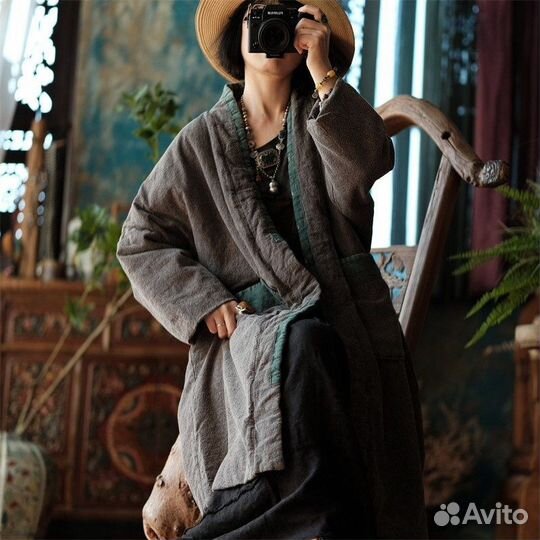 Суперская фуфайка парка бохо новая