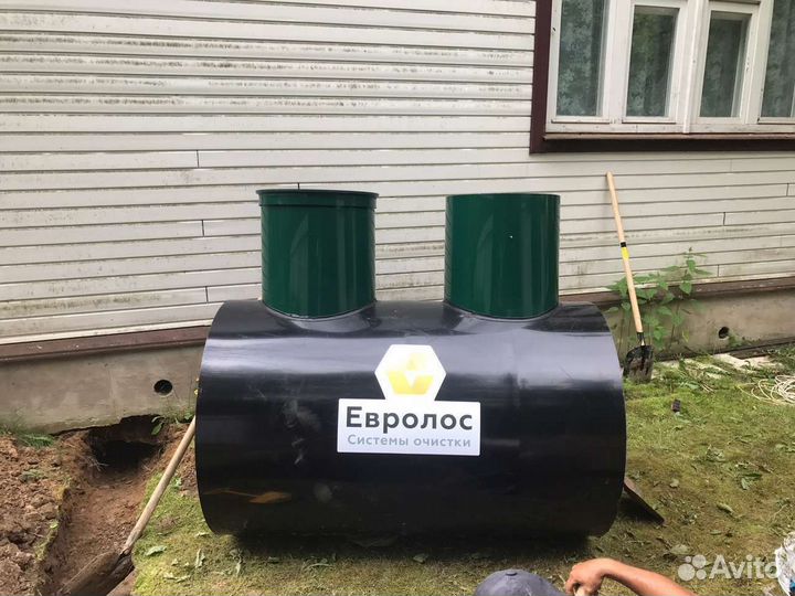 Монтаж автономной канализации. Септик под ключ