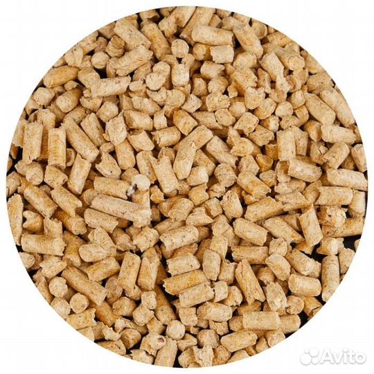 Наполнитель для кошачьего туалета древесный