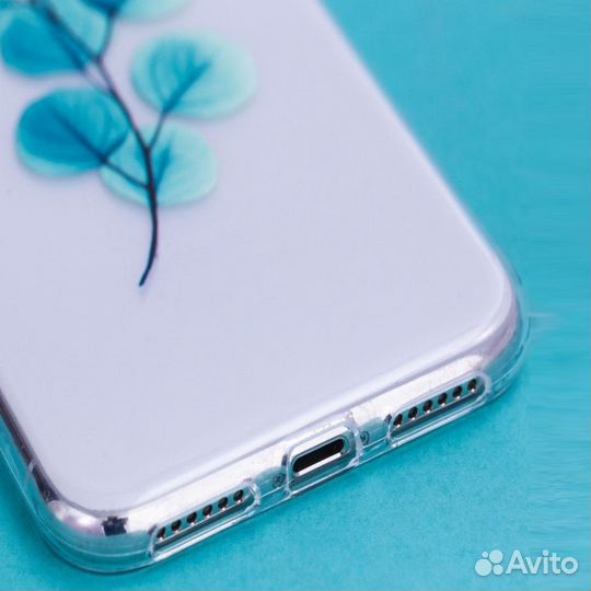 Чехол Luazon для iPhone X/XS силиконовый белый