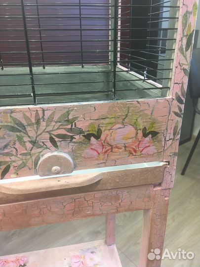 Клетка для птиц ручной работы