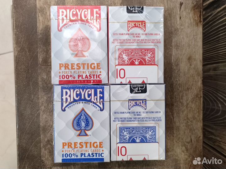 Карты игральные, bicycle, пластиковые