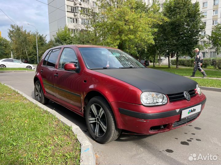 Volkswagen Golf 1.4 МТ, 1998, 150 000 км
