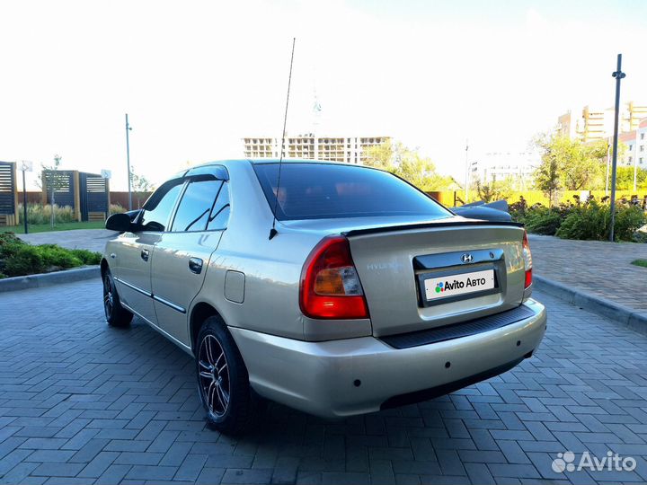 Hyundai Accent 1.5 МТ, 2004, 212 085 км