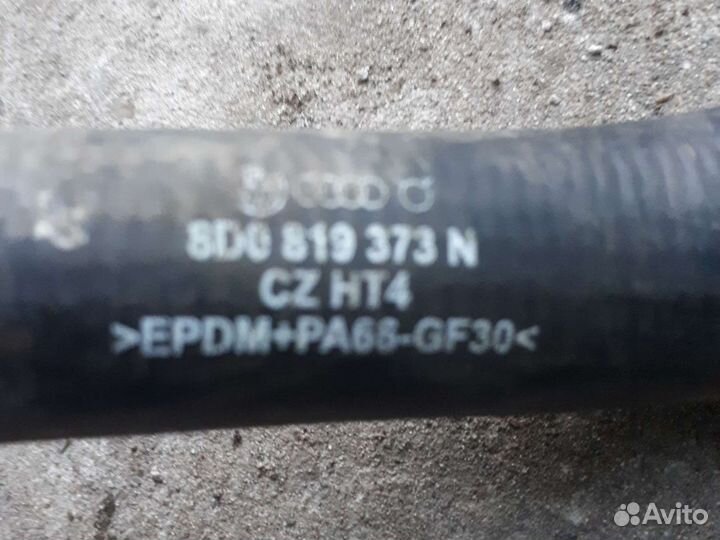 Патрубок печки фольксваген пассат б5