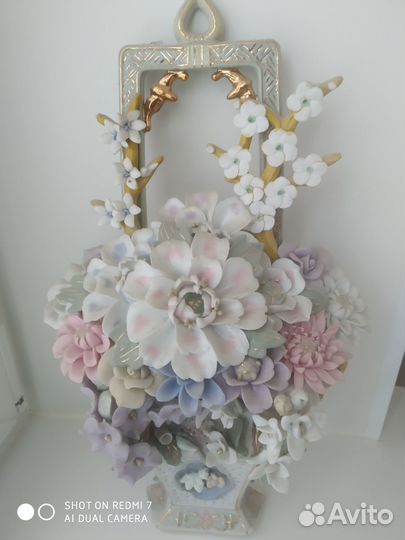 Настенное украшение фарфор. Китай