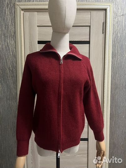 Кардиган женский бордовый