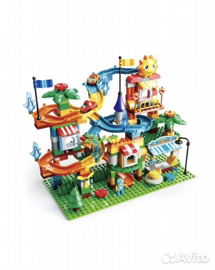 Lego дупло новый конструктор автотрек 211 дет