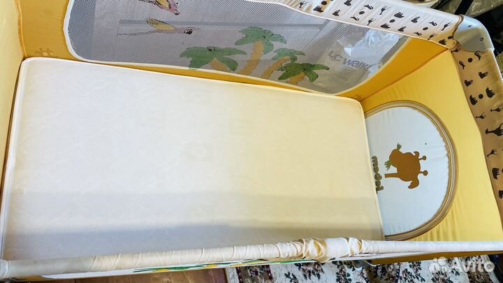 Манеж детский 120х60+ матрас