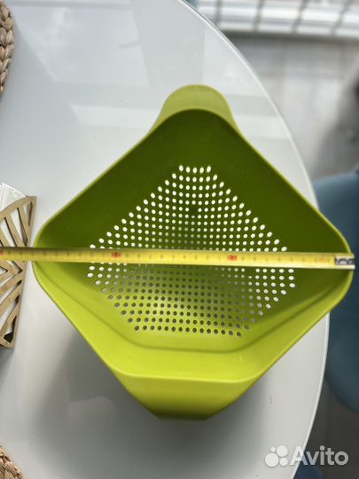 Дуршлаг joseph josephs square зеленый