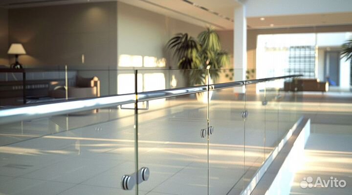 Стеклянные ограждения