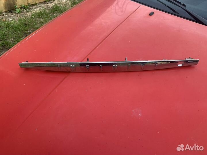 Infiniti fx 35 fx45 молдинг крышки багажника