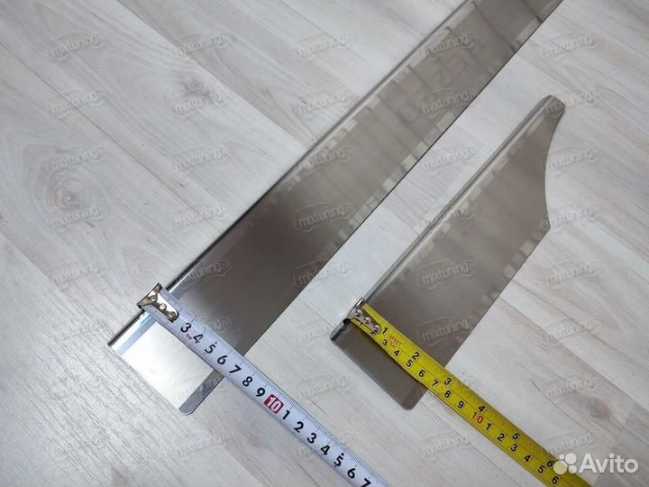 Накладки на пороги Chevrolet Rezzo 2004-2008