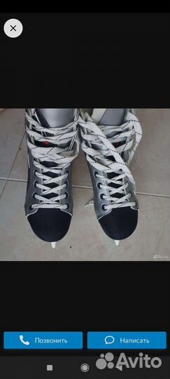 Коньки хоккейные ботасы 112