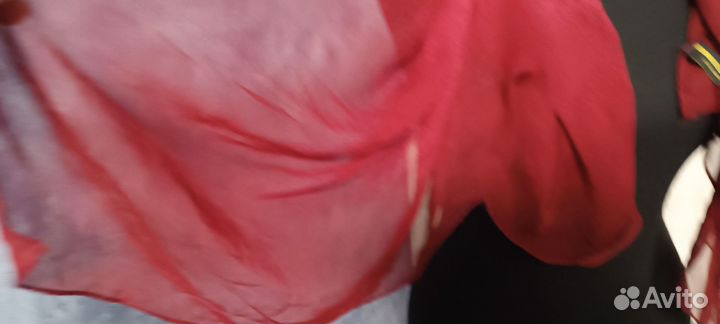 Шёлковые шарф платок цвет бургунди