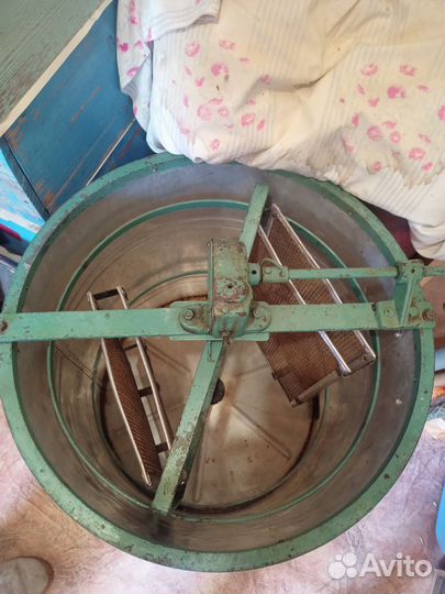 Медогонка двух рамочная алюминиевая