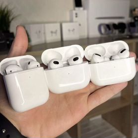 Apple Airpods 2/3/pro/pro2,реальная гарантия,чехол