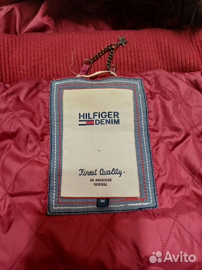 Tommy hilfiger пуховик женский