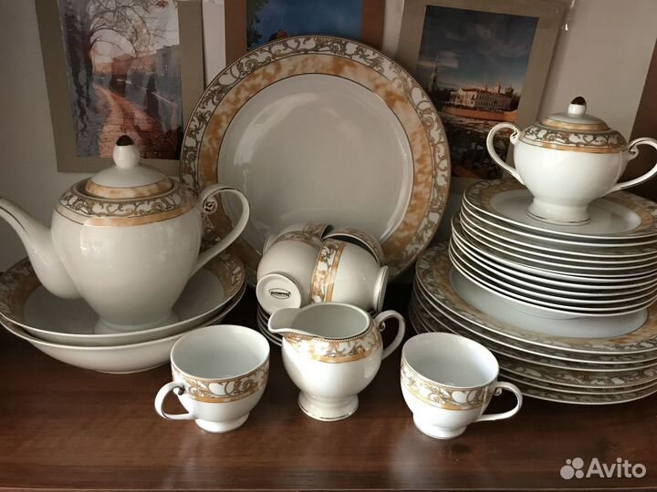 Сервиз чайно-столовый, 36 предметов