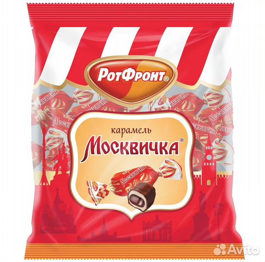 Конфеты Карамель Москвичка 250 г